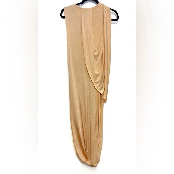 NWT Jonathan Simkhai Roxi Dress - Jersey Grecian Draped Midi Dress - Picture 8 of 10